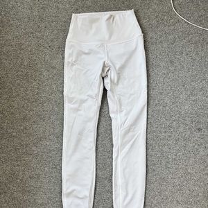 Lululemon white leggings